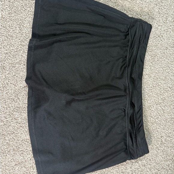 Champion Duo Dry Black Athletic Skort skirt over shorts – Size Large - Picture 6 of 6